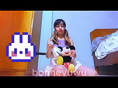 Play MP4 - Bonneyuwu - 12&colon;21 me doy en cuatro con el dildo