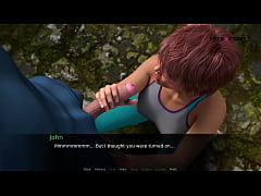 Play MP4 - 37 - DuskLight Manor - Audrey and John watching other couple doing sex and Audrey gives handjob to John