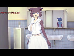 Play MP4 - Beastars Furry Yiff Hentai - Legosi x Juno Jerk off&comma; Boobjob and Anal with cum in her Tits and Ass