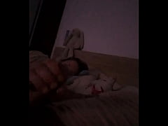 Play MP4 - CrazyNaturalMom - Silence&excl;&excl;&excl; She fell asleep after fucking&comma; but I still wanted to&period; Handjob by a sleeping MILF &period; Amateur Real homemade