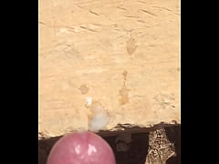 Play MP4 - Me cumshot outdoors