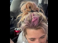 Play MP4 - Streetwalker sucks the cum off a guy's dick after he cums on her face