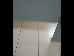 Play MP4 - Showing off my pretty feet in the restroom