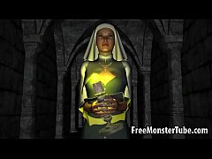 Play MP4 - Hot 3D redhead babe gets fucked hard by a vampire