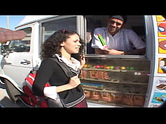 Play MP4 - Slim natural Latina Girl Summer Bailey with Curly Hair Tricked to Pickup Fuck