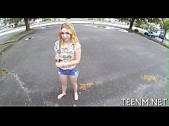 Play MP4 - Teen babe accepts dirty offer from horny stud