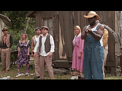 Play MP4 - Amber Rayne&comma; Hannah West And Kaci Star In Outdooor Gangbang