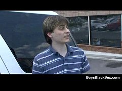 Play MP4 - Hot black sexy dudes fuck gay white teen boys 12