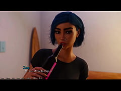 Play MP4 - Being A DIK &num;82 - Hot Busty Blue Hair Grunge Girl Gives Me A Juicy Handjob In Her Room