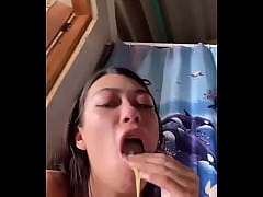 Play MP4 - Puke eating practice for filthy Latina teen