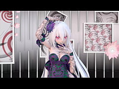 Play MP4 - Yowane Haku Undress Dance Sexy Lingerie Hentai Stickysticky Song Mmd 3D Purple Clothes &lpar;CLIP&rpar;