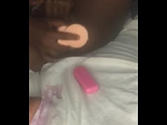 Play MP4 - Dildo pussy and anal ride till creampin