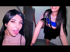 Play MP4 - VECINO me ATRAPA masturbandome en la escalera de emergencias y me castiga tirandome su SEMEN en la cara