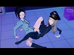 Play MP4 - Yao momo and camie utsushimi have sex in heroin costume - My Hero Academia