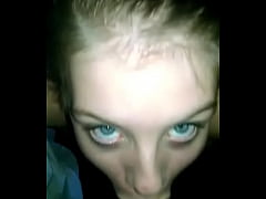Play MP4 - Blonde with blue eyes sucks cock