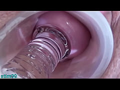 Play MP4 - Japanese Mom Cervix Penetration with a Toy Doll and Realistic Dildo