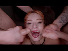 Play MP4 - Pelirroja Flaca Quiere Pis En Su Garganta Despu&eacute;s De La Fiesta&period; Rauls Bud