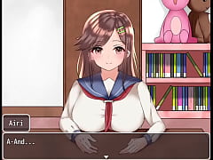 Play MP4 - Criando um relacionamento com uma garota que sonha em ser enfermeira - Game of Busty JK - Airi Route