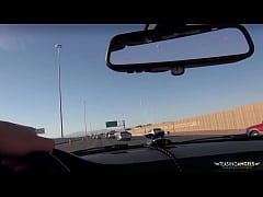 Play MP4 - Bella Reese plays with her pussy in the car to get her husbands cock hard