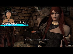 Play MP4 - Skyrim B and L mod - Went to join the companions and fucked Ria and Njada