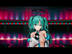 Play MP4 - Hayase Yuuka Hentai Blue Archive No Bra Dance Queencard MMD 3D Clear Blue Hair &lpar;CLIP&rpar;