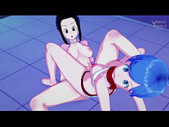 Play MP4 - Chichi and Bulma scissoring juicy pussy Part Two - Dragon Ball Super