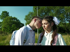 Play MP4 - Very Small 18yo with Body Weight of Only 35 kilograms Fucks in Anal with her Friend VG099