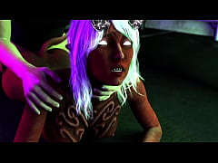 Play MP4 - Projekt Passion &vert; Hot Blonde Busty & Big Booty Demon Girl Fucked Doggystyle & Cowgirls Big Dick Cumshot