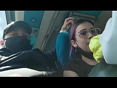 Play MP4 - Sexy Latina gives her boyfriend a super blowjob on a public bus traveling between Bogota and Medellin - Bucarasex