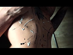 Play MP4 - Youtube Show and Busty Beauty Big Fake Tits Covered in Body Paint Unleashes Erotic Masterpiece - Eva Gold