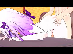 Play MP4 - Castorice eats hot cum in the kitchen - honkai star rail hentai - anime sex 3d