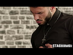 Play MP4 - OMG&excl; His ballsack is about to burst&excl; Andrew Connor has been saving up for this moment and is ready to shoot his biggest load of CUM&excl;