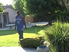 Play MP4 - Black slut in bikini Avalon gets her cunt pounded outdoors