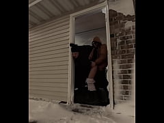 Play MP4 - Neighbors Watching Me Fuck Outside in Winter Storm