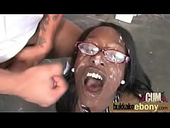 Play MP4 - Ebony babe bukkake party 30