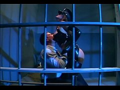 Play MP4 - Brunette in uniform fucking in latex lingerie