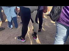 Play MP4 - Latina Booty Shiny See Thru Leggings