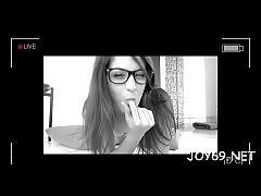 Play MP4 - Pretty softcore lover fondles and drills her horny twat