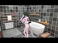 Play MP4 - St&period; Louis Azur Lane Hentai Bathroom Undress Dance Tell Me Song Big Boobs Mmd 3D Green Hair &lpar;CLIP&rpar;