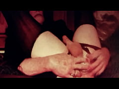 Play MP4 - msheadnow fucking her ass with huge dildo while stroking her smooth shaven cock