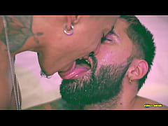 Play MP4 - Mowgli Fucking Camilo Brown's Ass Bareback Filling His Mouth And Swapping The Cum In Hot Kiss