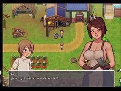 Play MP4 - &lbrack;Hentai Game&rsqb; Daily life of my conuntryside -Espa&ntilde;ol- Espio el ba&ntilde;o de mi casa y veo a las tetas de la herrera PARTE 4