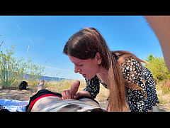 Play MP4 - Visiting Public Beach To Suck Dick & Swallow Cum Before Going Swimming