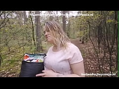 Play MP4 - Dutch slut fucked in the woods