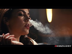 Play MP4 - Valentina Nappi Smoking Cigarette - Sexy Italian Girl with Red Lipstick Prepares for Blowjob & Handjob