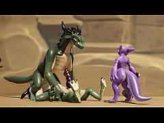 Play MP4 - Gay Furry Kobold Party