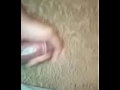 Play MP4 - Part 3&comma; watch me massage my cock in the whole of my pants