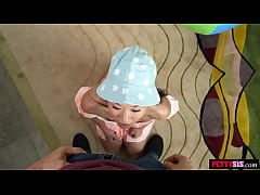 Play MP4 - This happens when your little stepsister is already a horny woman looking to satisfy her wet and tight pussy with your big cock penetrating her until she cums&period;