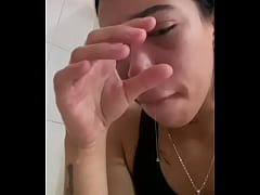 Play MP4 - Latina teen suffers through puke session