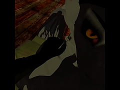 Play MP4 - goth dragoness pays for her drink a different way